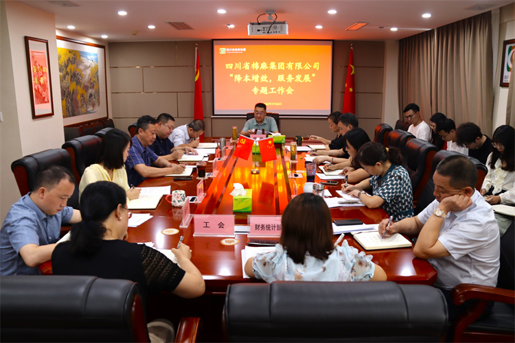 鄧華主持召開(kāi)集團(tuán)公司“降本增效、服務(wù)發(fā)展”專題工作會(huì)